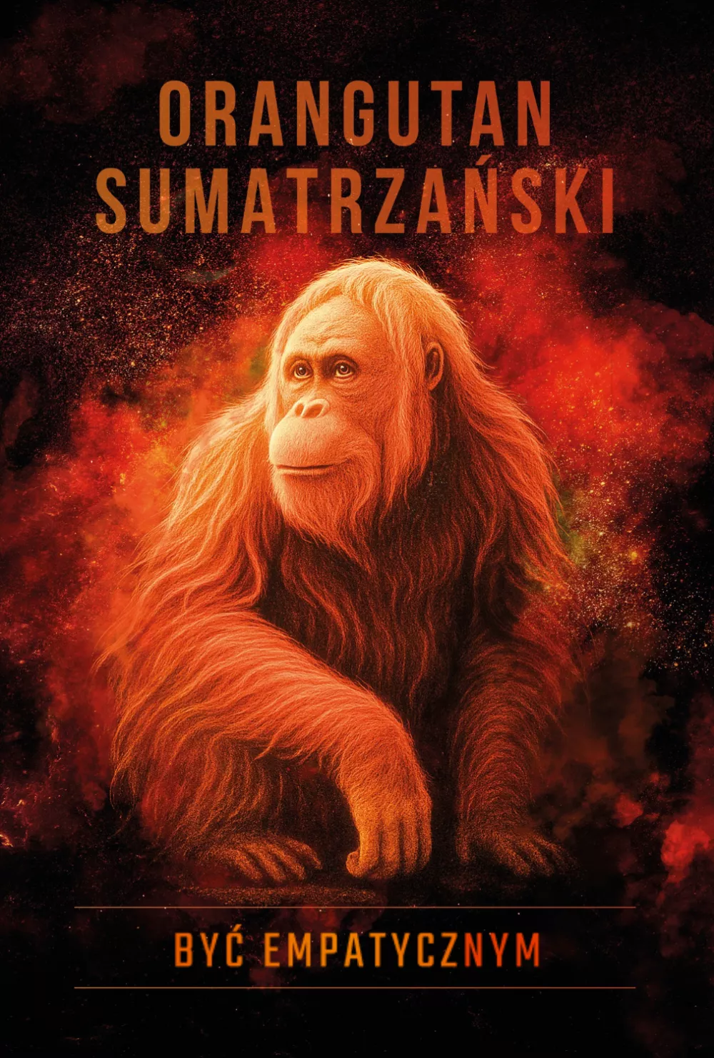 Karta Orangutan sumatrzański z talii Zasobnik Rozwoju — hasło „być empatycznym”
