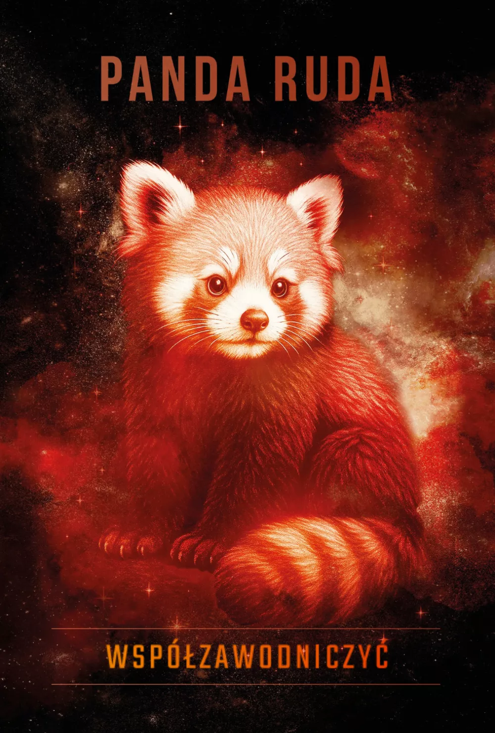 Karta Panda ruda z talii Zasobnik Rozwoju — hasło „współzawodniczyć”